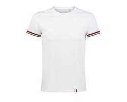 TEE-SHIRT HOMME MANCHES COURTES BLANC