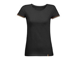 TEE-SHIRT FEMME MANCHES COURTES COULEUR