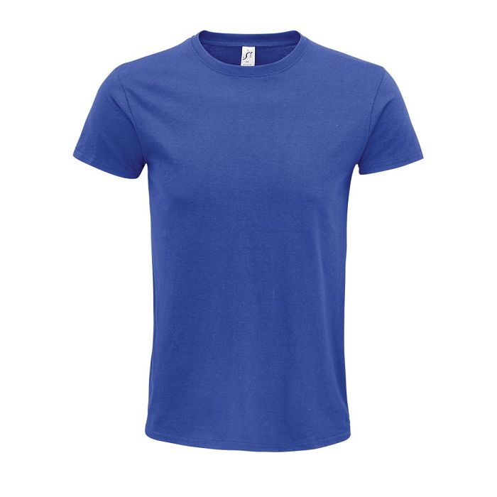  TEE-SHIRT UNISEXE COL ROND AJUSTÉ COULEUR