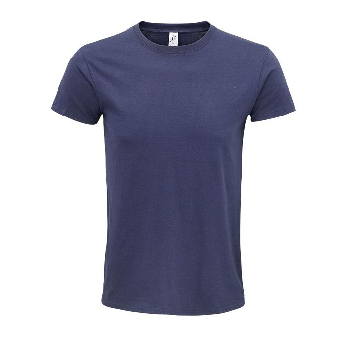  TEE-SHIRT UNISEXE COL ROND AJUSTÉ COULEUR