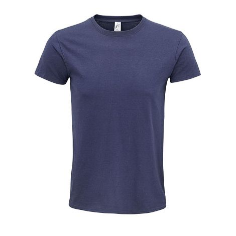  TEE-SHIRT UNISEXE COL ROND AJUSTÉ COULEUR