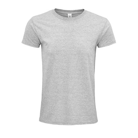  TEE-SHIRT UNISEXE COL ROND AJUSTÉ COULEUR