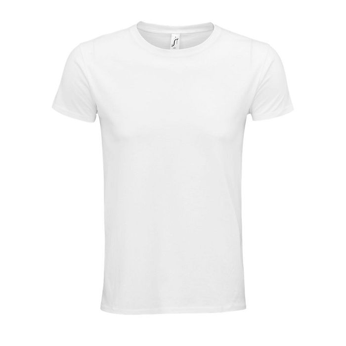  TEE-SHIRT UNISEXE COL ROND AJUSTÉ COULEUR