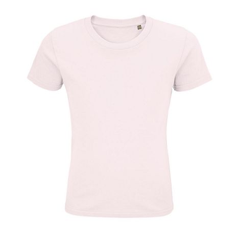  TEE-SHIRT ENFANT JERSEY COL ROND AJUSTÉ