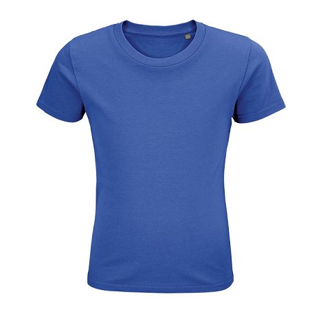  TEE-SHIRT ENFANT JERSEY COL ROND AJUSTÉ