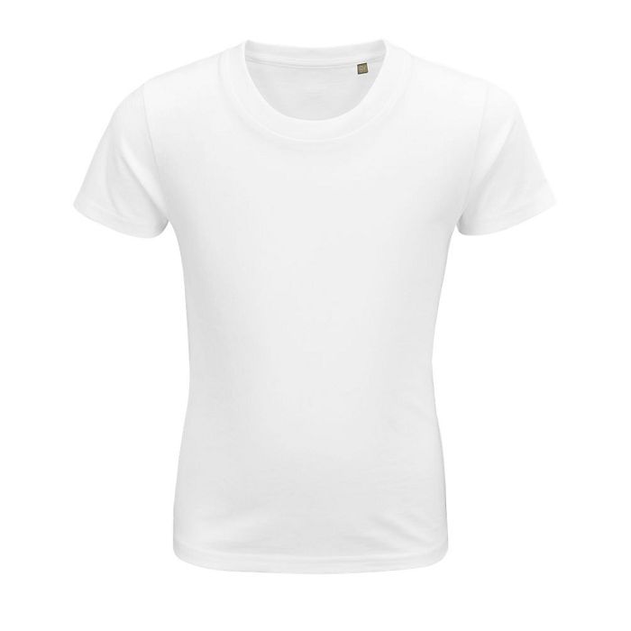  TEE-SHIRT ENFANT JERSEY COL ROND AJUSTÉ