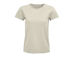 TEE-SHIRT FEMME JERSEY COL ROND AJUSTÉ COULEUR