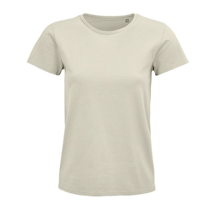  TEE-SHIRT FEMME JERSEY COL ROND AJUSTÉ COULEUR