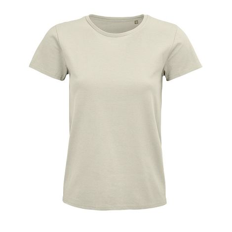  TEE-SHIRT FEMME JERSEY COL ROND AJUSTÉ COULEUR