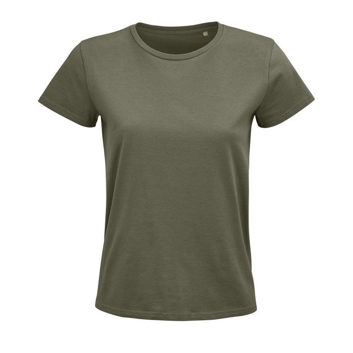  TEE-SHIRT FEMME JERSEY COL ROND AJUSTÉ COULEUR