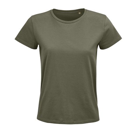  TEE-SHIRT FEMME JERSEY COL ROND AJUSTÉ COULEUR