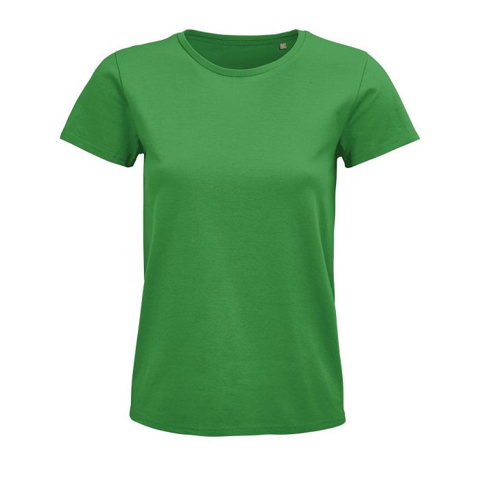  TEE-SHIRT FEMME JERSEY COL ROND AJUSTÉ COULEUR