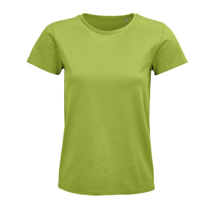  TEE-SHIRT FEMME JERSEY COL ROND AJUSTÉ COULEUR