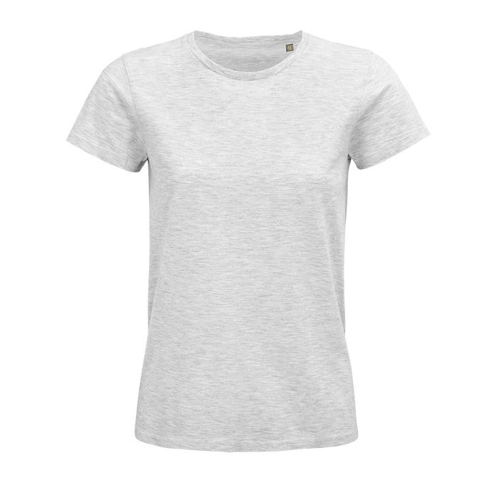  TEE-SHIRT FEMME JERSEY COL ROND AJUSTÉ COULEUR