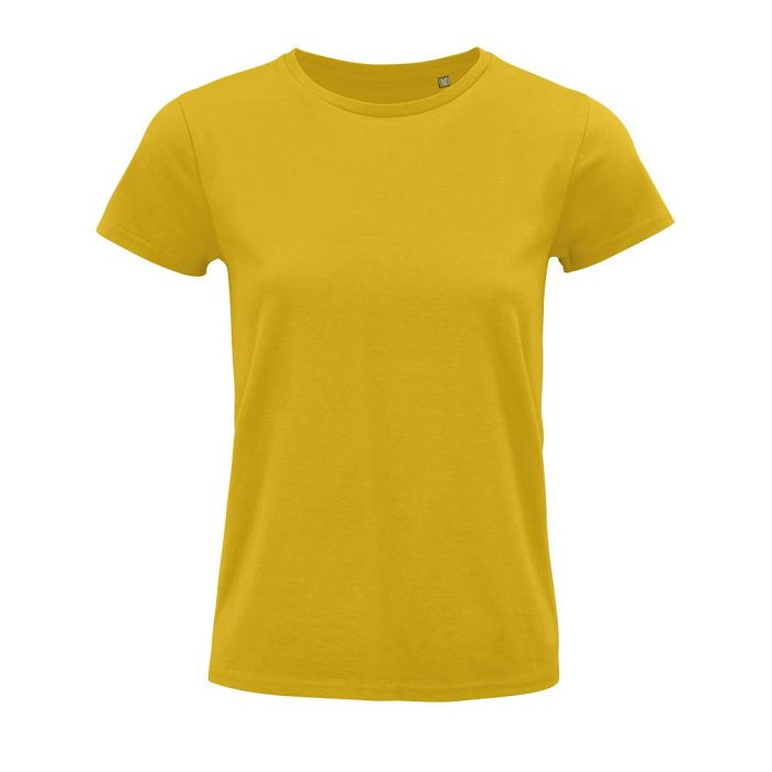  TEE-SHIRT FEMME JERSEY COL ROND AJUSTÉ COULEUR