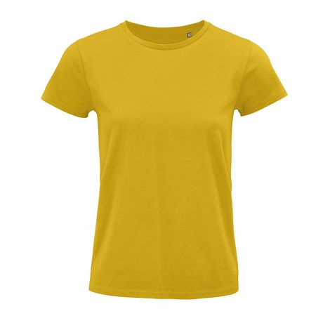  TEE-SHIRT FEMME JERSEY COL ROND AJUSTÉ COULEUR