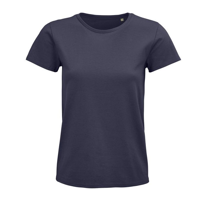  TEE-SHIRT FEMME JERSEY COL ROND AJUSTÉ COULEUR