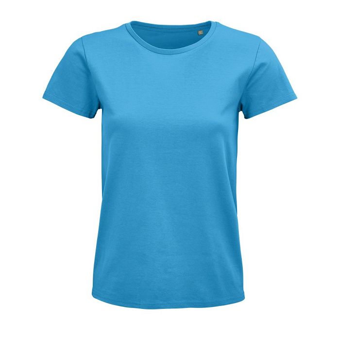  TEE-SHIRT FEMME JERSEY COL ROND AJUSTÉ COULEUR