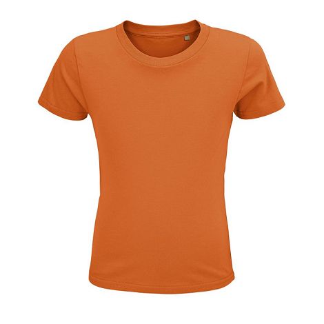  TEE-SHIRT ENFANT JERSEY COL ROND AJUSTÉ