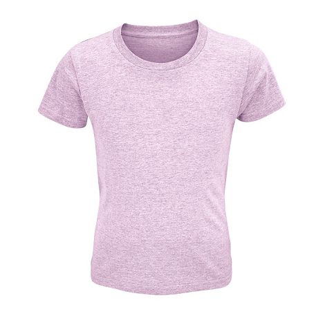  TEE-SHIRT ENFANT JERSEY COL ROND AJUSTÉ