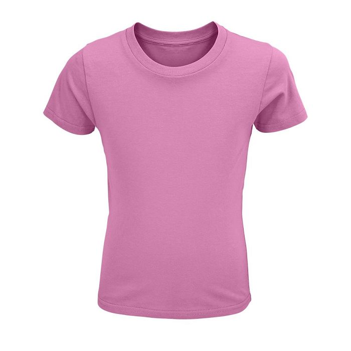  TEE-SHIRT ENFANT JERSEY COL ROND AJUSTÉ