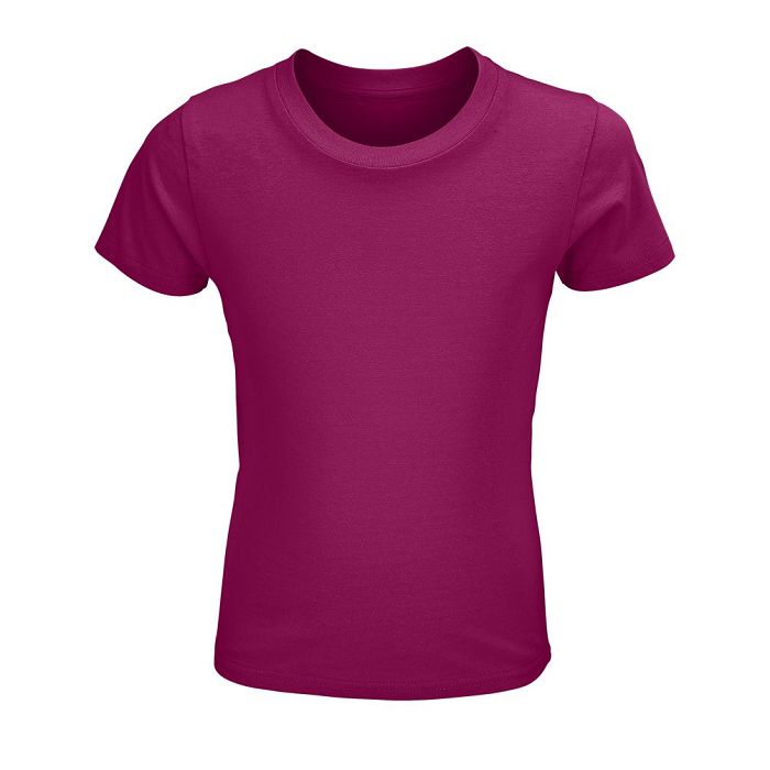  TEE-SHIRT ENFANT JERSEY COL ROND AJUSTÉ