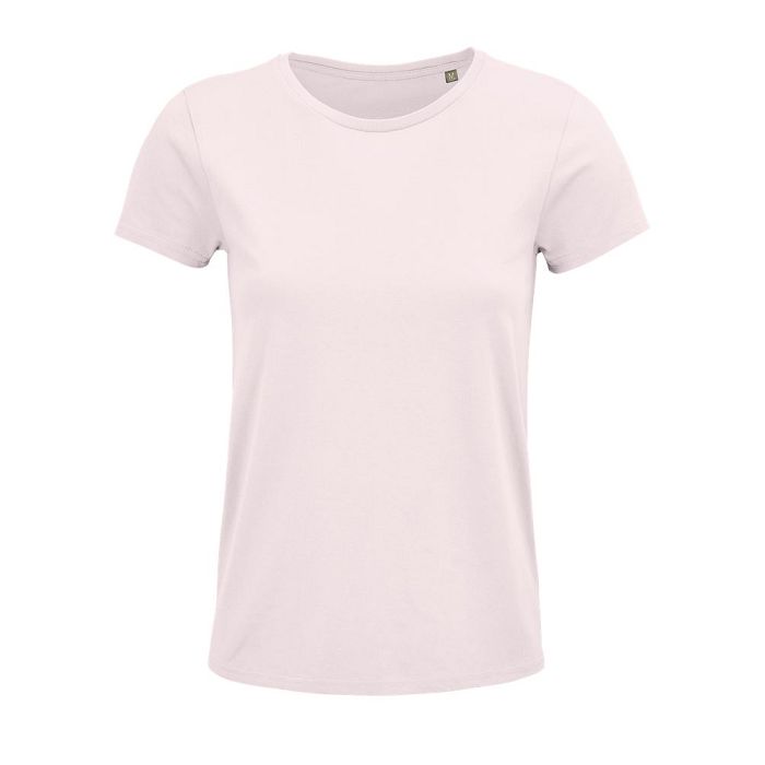  TEE-SHIRT FEMME JERSEY COL ROND AJUSTÉ COULEUR