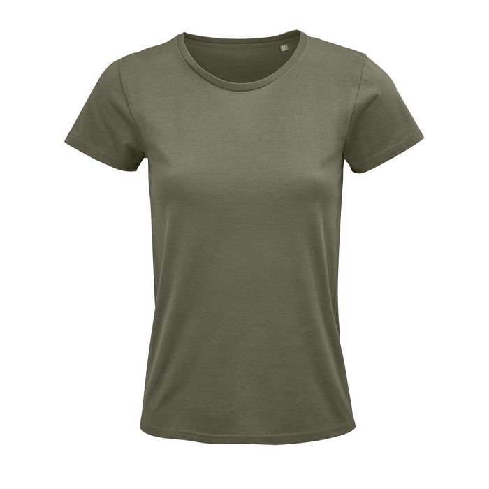  TEE-SHIRT FEMME JERSEY COL ROND AJUSTÉ COULEUR