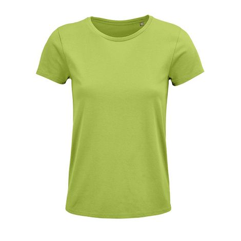  TEE-SHIRT FEMME JERSEY COL ROND AJUSTÉ COULEUR