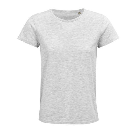  TEE-SHIRT FEMME JERSEY COL ROND AJUSTÉ COULEUR