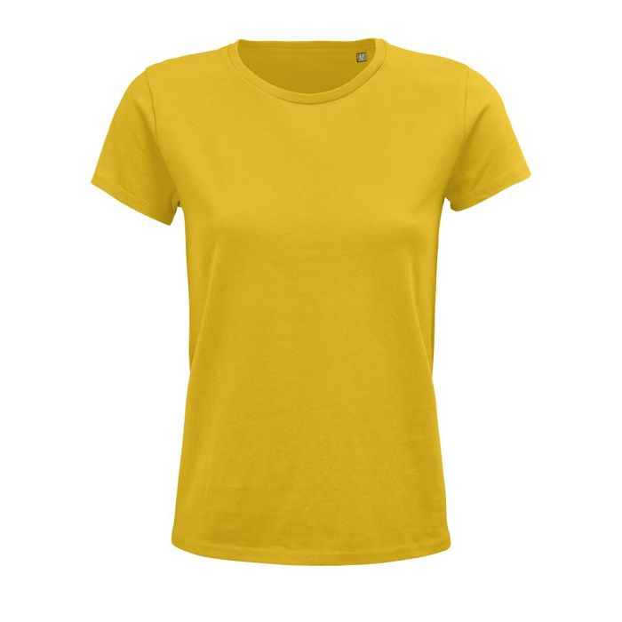  TEE-SHIRT FEMME JERSEY COL ROND AJUSTÉ COULEUR