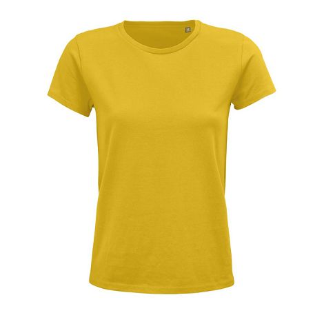  TEE-SHIRT FEMME JERSEY COL ROND AJUSTÉ COULEUR