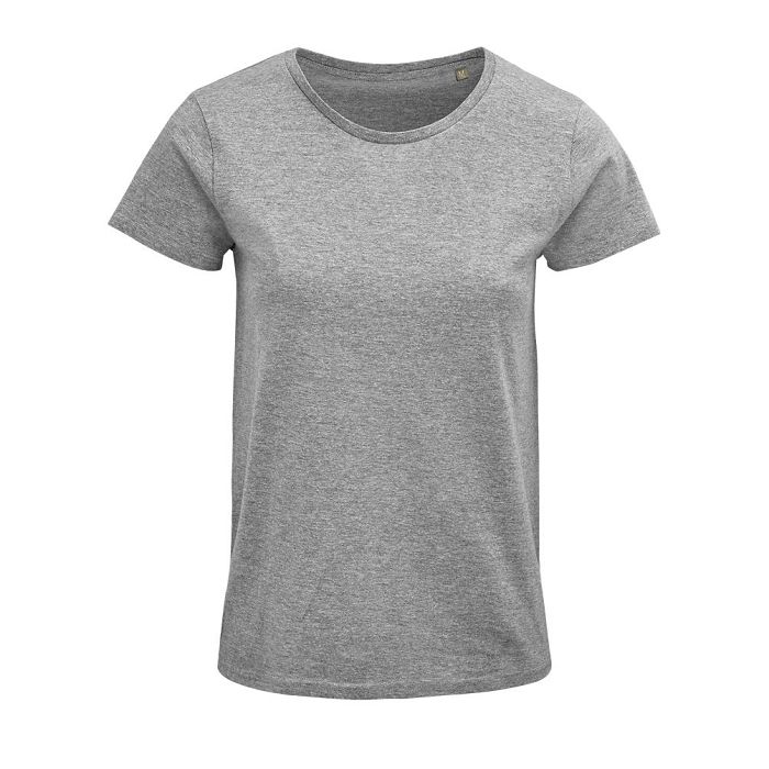  TEE-SHIRT FEMME JERSEY COL ROND AJUSTÉ COULEUR