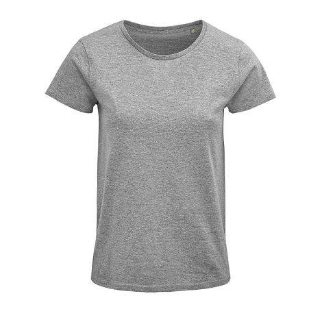  TEE-SHIRT FEMME JERSEY COL ROND AJUSTÉ COULEUR