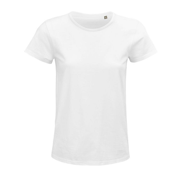  TEE-SHIRT FEMME JERSEY COL ROND AJUSTÉ COULEUR