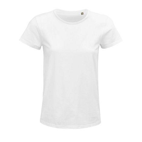  TEE-SHIRT FEMME JERSEY COL ROND AJUSTÉ COULEUR