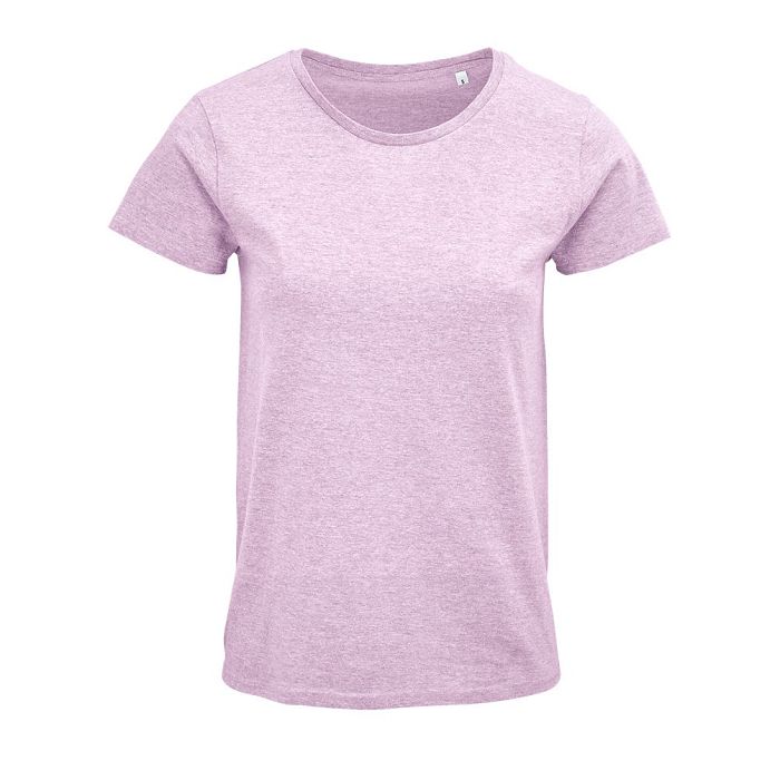  TEE-SHIRT FEMME JERSEY COL ROND AJUSTÉ COULEUR