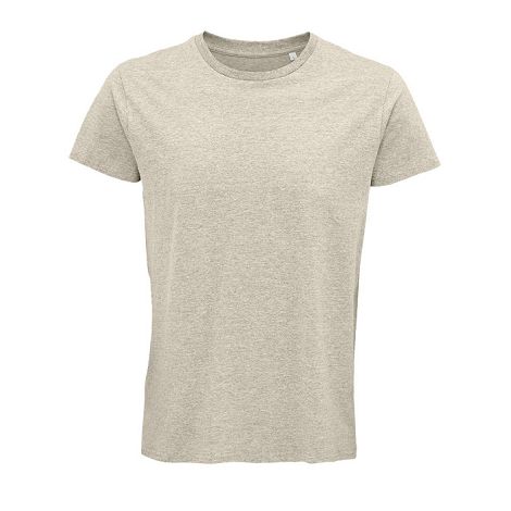  TEE-SHIRT HOMME JERSEY COL ROND AJUSTÉ COULEUR