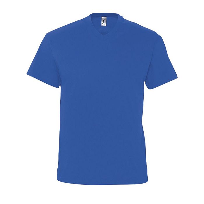  TEE-SHIRT HOMME COL ‘’V’’ COULEUR