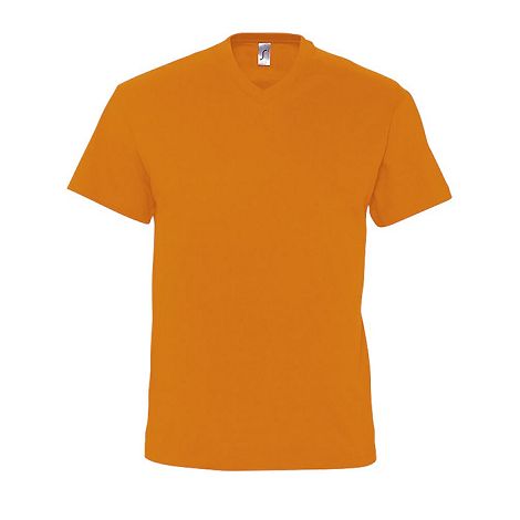  TEE-SHIRT HOMME COL ‘’V’’ COULEUR