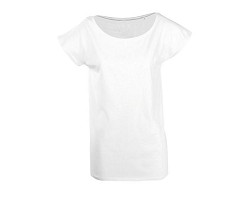 TEE-SHIRT LONG MANCHES KIMONO BLANC