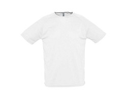TEE-SHIRT MANCHES RAGLAN BLANC