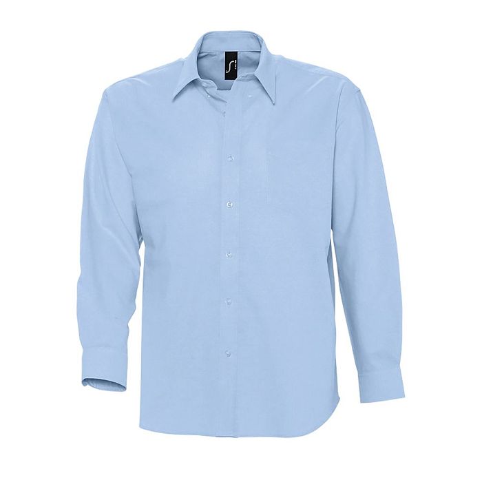  CHEMISE HOMME OXFORD MANCHES LONGUES