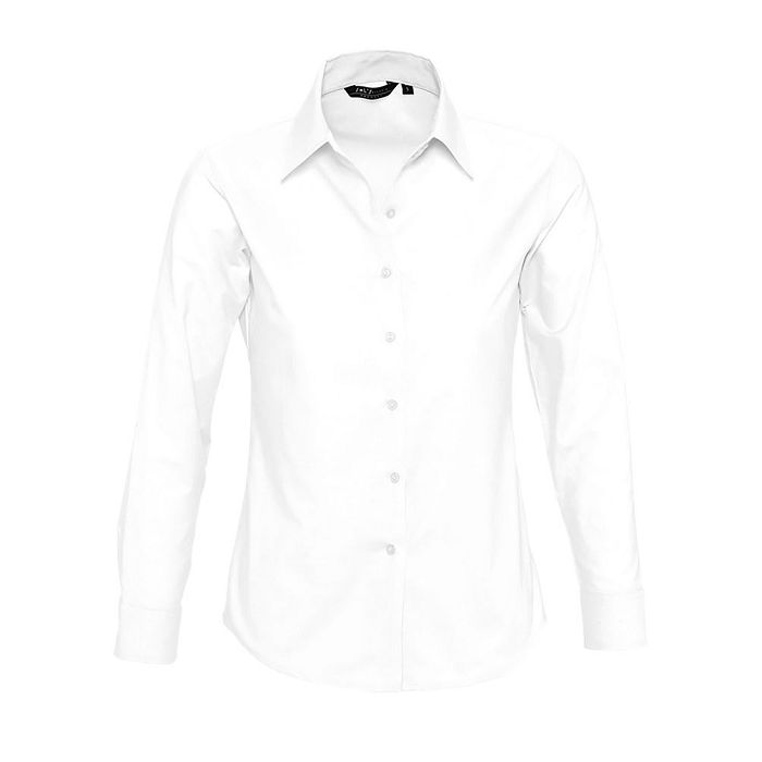  CHEMISE FEMME OXFORD MANCHES LONGUES