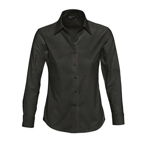  CHEMISE FEMME OXFORD MANCHES LONGUES