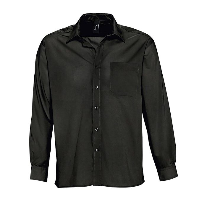  CHEMISE HOMME POPELINE MANCHES LONGUES