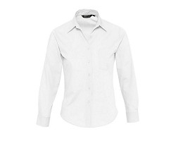 CHEMISE FEMME POPELINE MANCHES LONGUES