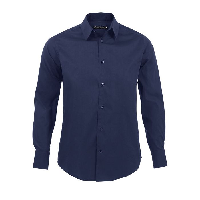  CHEMISE HOMME STRETCH MANCHES LONGUES