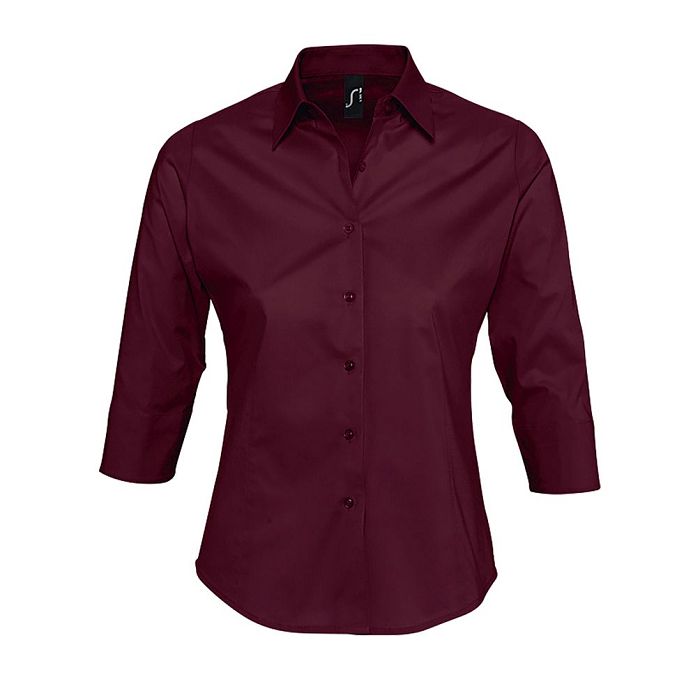  CHEMISE FEMME STRETCH MANCHES 3/4