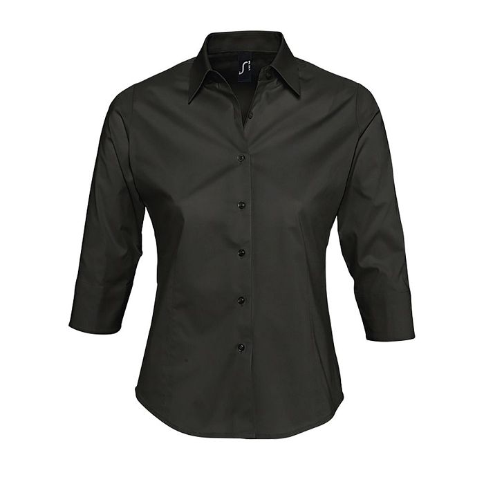  CHEMISE FEMME STRETCH MANCHES 3/4